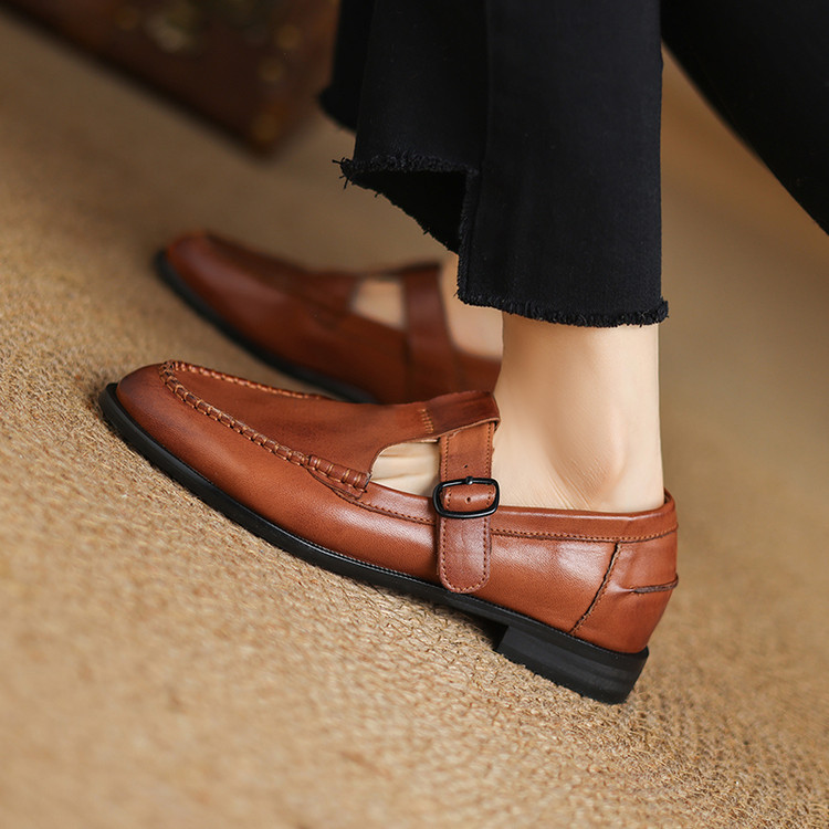 Deep Mouth Flat Shoes - Style i.html
