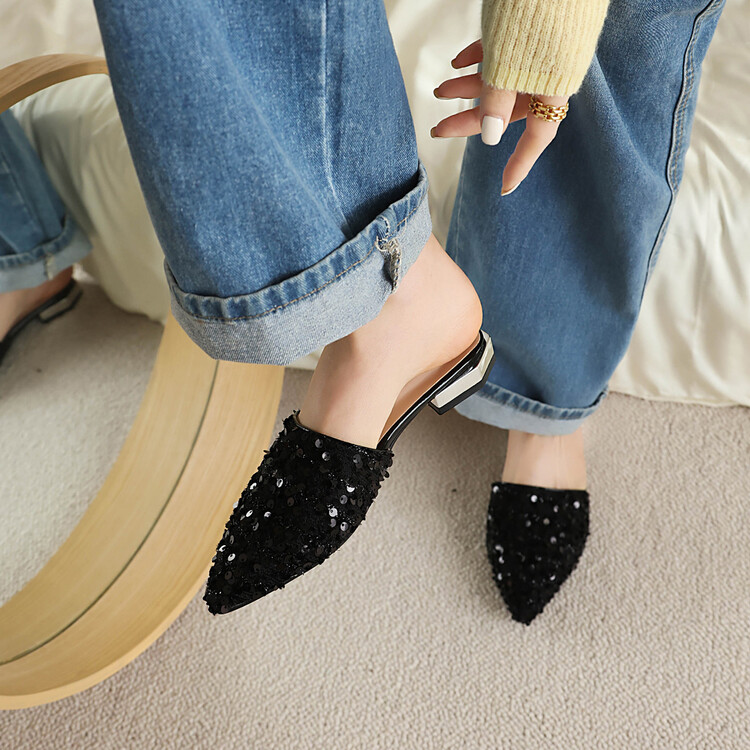 sequin-closed-toe-low-heel-slippers-for-men-and-women-casual-summer-2024_2 Sequin Closed Toe Low Heel Slippers for Men and Women Casual Summer 2024