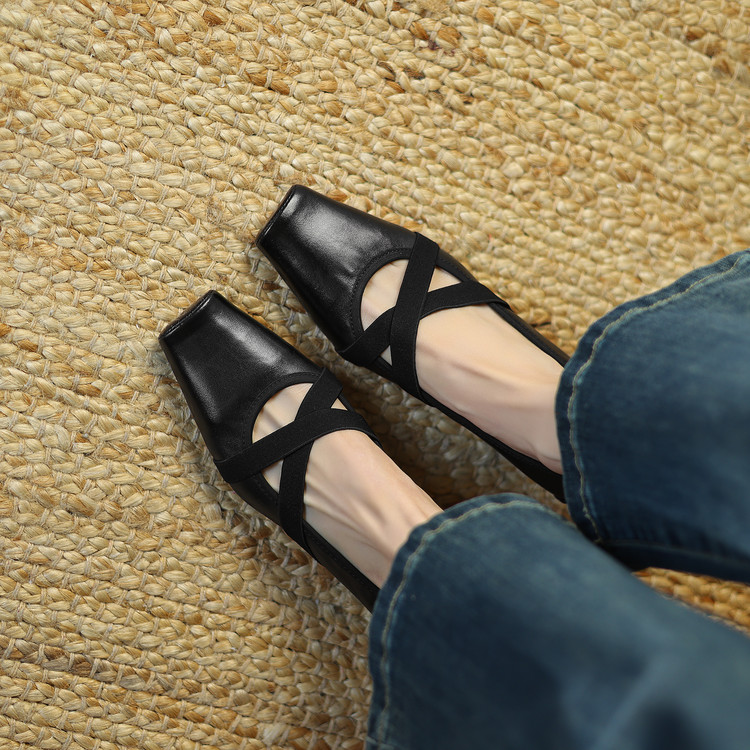 womens-leather-flat-shoes-round-toe-chunky-mid-heel-spring-2025_3 Women's Leather Flat Shoes Round Toe Chunky Mid Heel Spring 2025