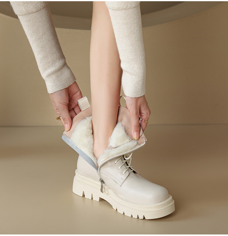 womens-platform-boots-with-round-toe-and-side-zipper Women's Platform Boots with Round Toe and Side Zipper